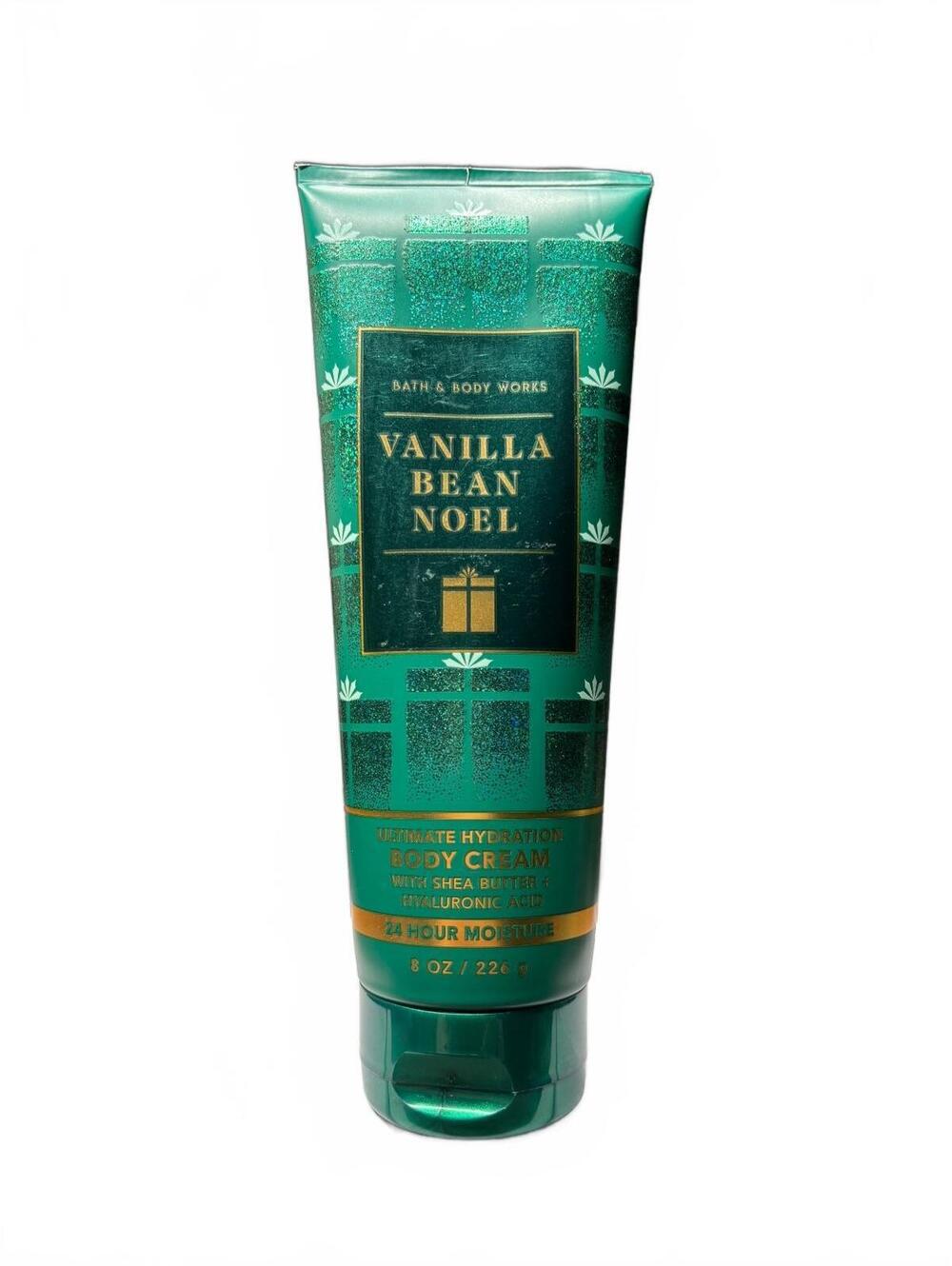 Bath & Body Works Vanilla Bean Noel Ultimate Hydration Body Cream 8oz NEW